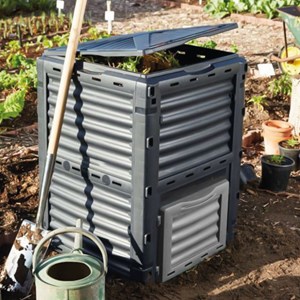 Composteur de jardin 300L 