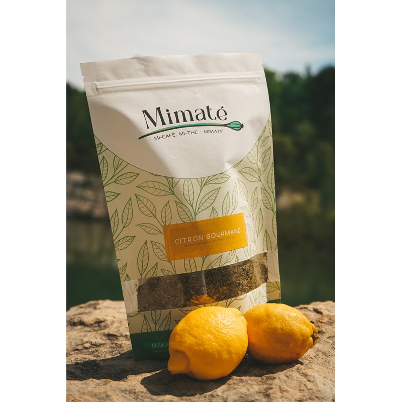 Mi Maté - Yerba maté goût citron gourmand 1kg