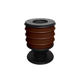 Lombricomposteur eco-worms coloris marro