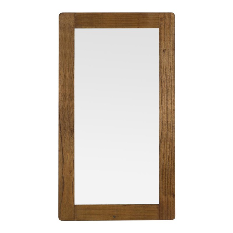 Miroir bois marron - athénaïs décoration