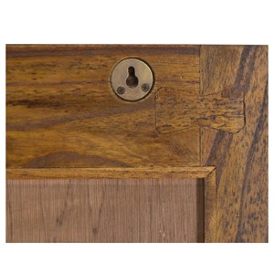 Miroir bois marron - athénaïs décoration