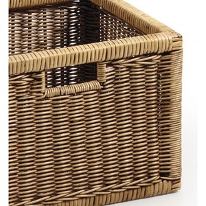 Panier rotin rotin marron - décoration