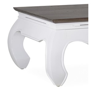 Table basse bois blanc - mélicia
