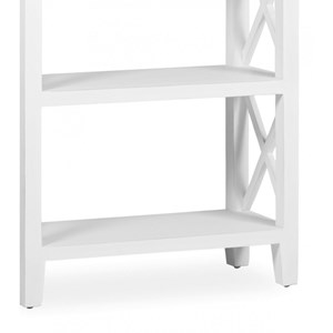 Bibliothèque bois blanc - mélicia