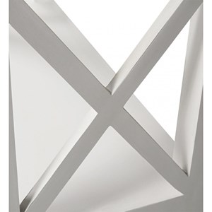 Bibliothèque bois blanc - mélicia