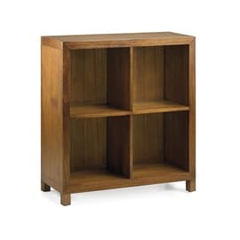 Etagère bois marron 90x35x90cm -