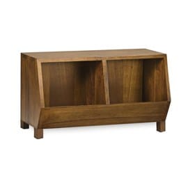 Etagère bois marron 90x42x45cm -