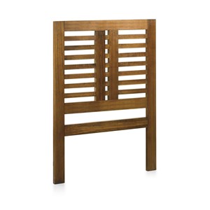 Tête de lit bois marron - onéline