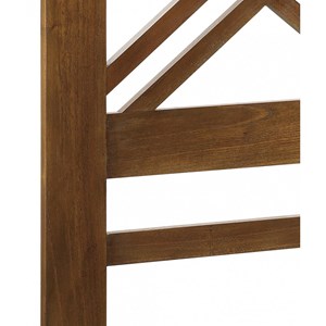 Tête de lit bois marron - onéline