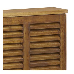 Cache-radiateur bois marron - onéline