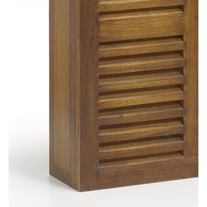 Cache-radiateur bois marron - onéline