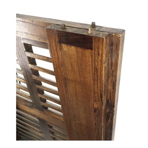 Cache-radiateur bois marron - onéline