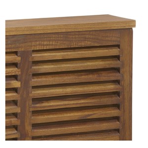 Cache-radiateur bois marron - onéline