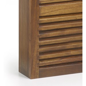 Cache-radiateur bois marron - onéline