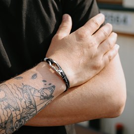 Bracelet mousqueton homme breton - celte