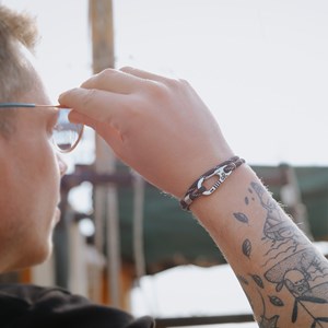 Bracelet mousqueton homme breton - celte