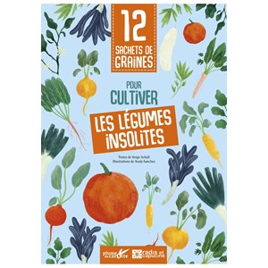 12 sachets de graines pour cultiver les