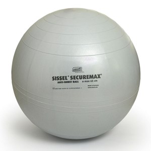 Ballon de gymnastique securemax gris
