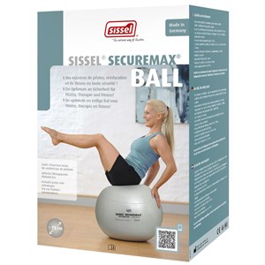 Ballon de gymnastique securemax gris