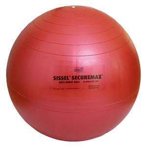 Ballon de gymnastique securemax rouge