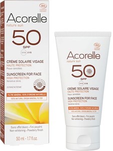 Crème solaire visage spf 50 50ml