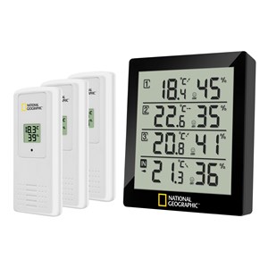 Station thermo-hygro 4 points de mesure