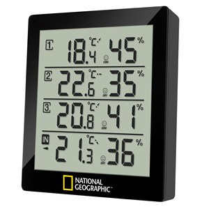 Station thermo-hygro 4 points de mesure