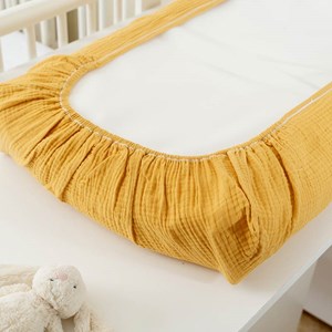 Housse de matelas à langer bio honey