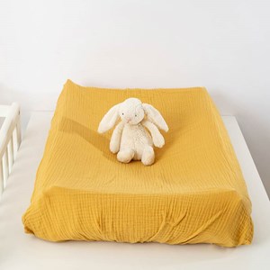 Housse de matelas à langer bio honey