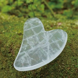 Gua sha visage et corps cristal de roche