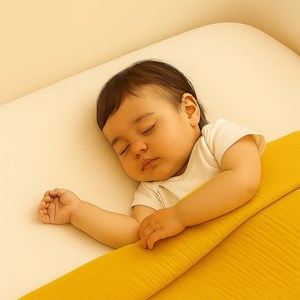 Edredon en coton bio honey