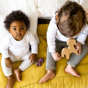 Edredon en coton bio honey