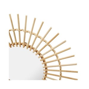 Miroir bambou soleil