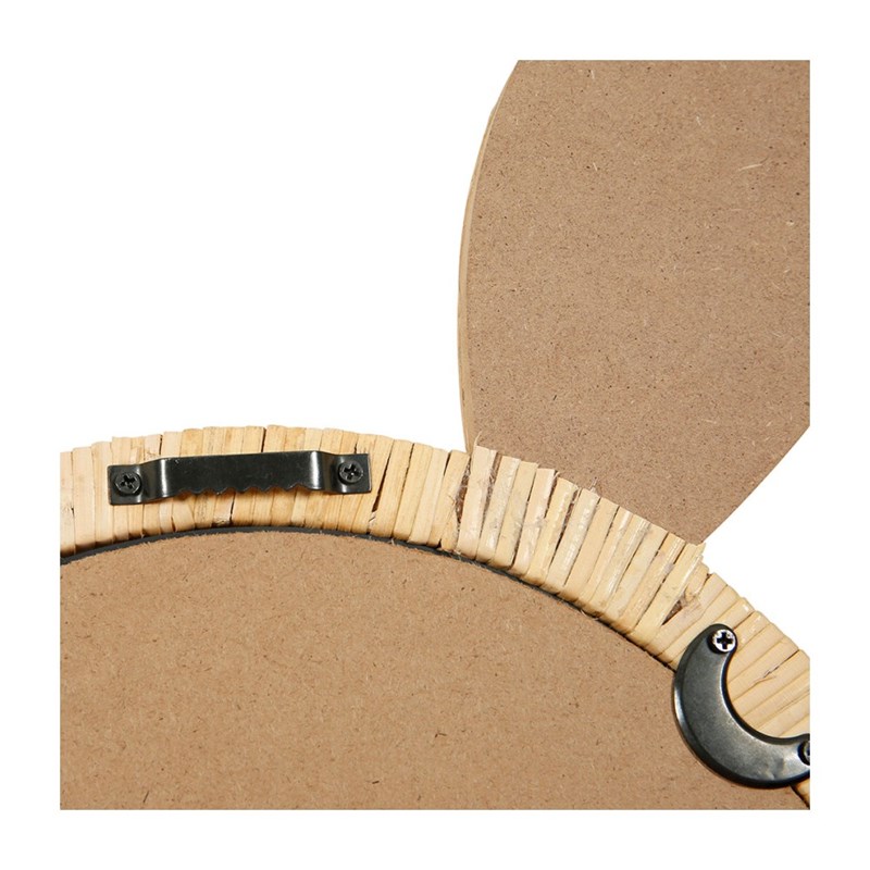 Miroir rotin lapin (Decoratie) - Image 3