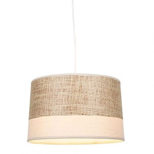 Suspension effet naturel beige d35