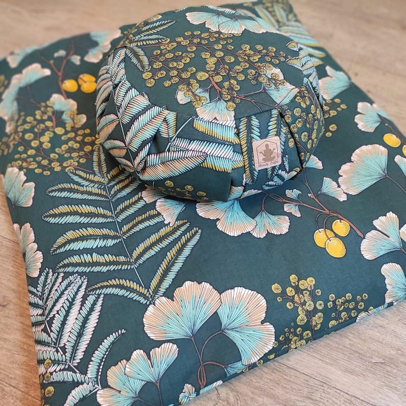 Set de méditation zafu et zafuton yoko