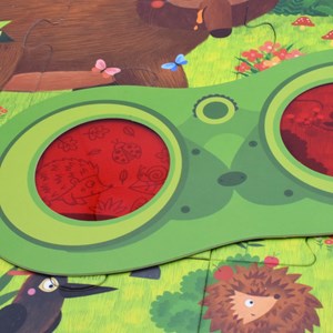 Puzzle détective forêt