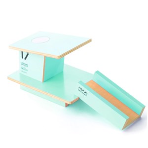 Beach tower teal santa monica