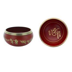 Coffret bol chantant bordeaux 12 cm