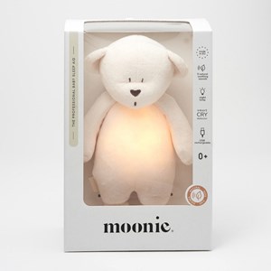 Moonie l'ours  bio avec sons et lumière