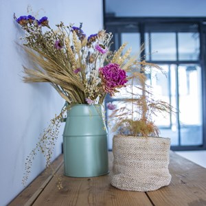 Cache-pot en chanvre coton 13cm