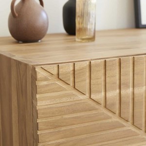 Commode en bois de teck