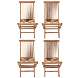 Salento - lot de 4 chaises en teck