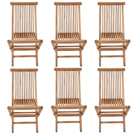 Salento - lot de 6 chaises en teck