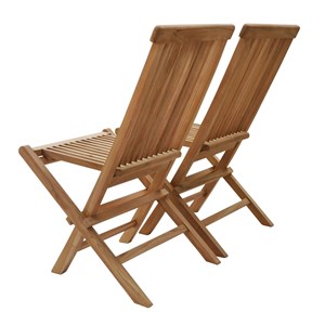 Salento - lot de 6 chaises en teck