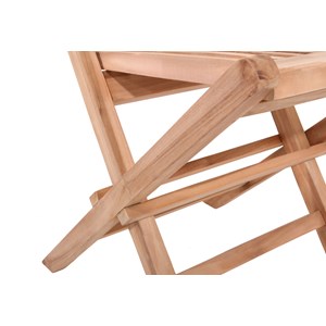 Salento - lot de 6 chaises en teck