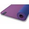 Coussin yoga plat prune bleu Violet