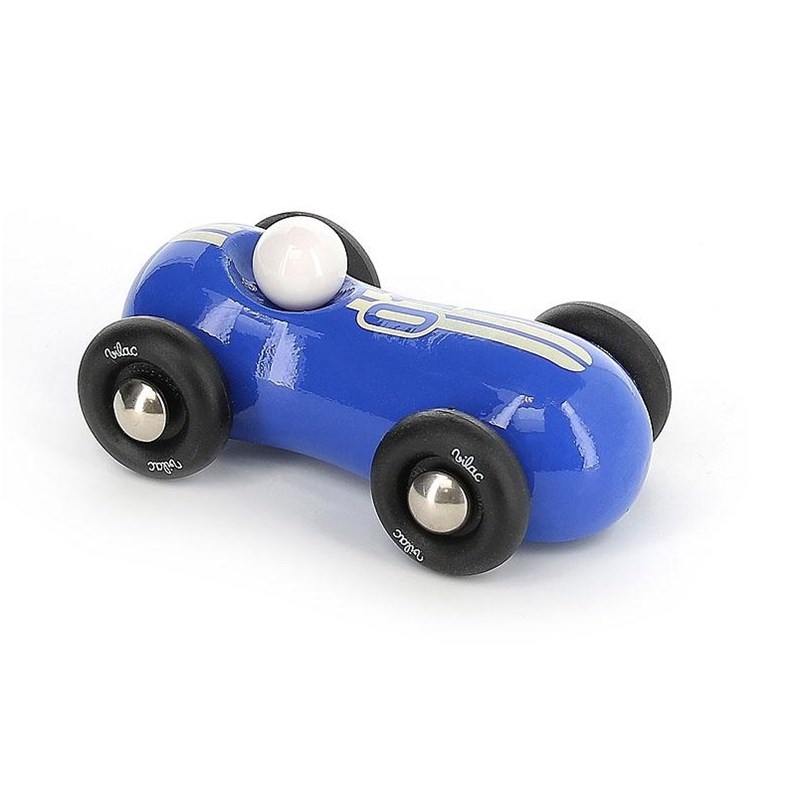 Mini voiture streamline bleu