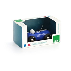 Mini voiture streamline bleu