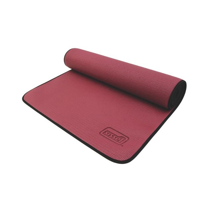 Tapis sissel yoga pilates bordeaux
